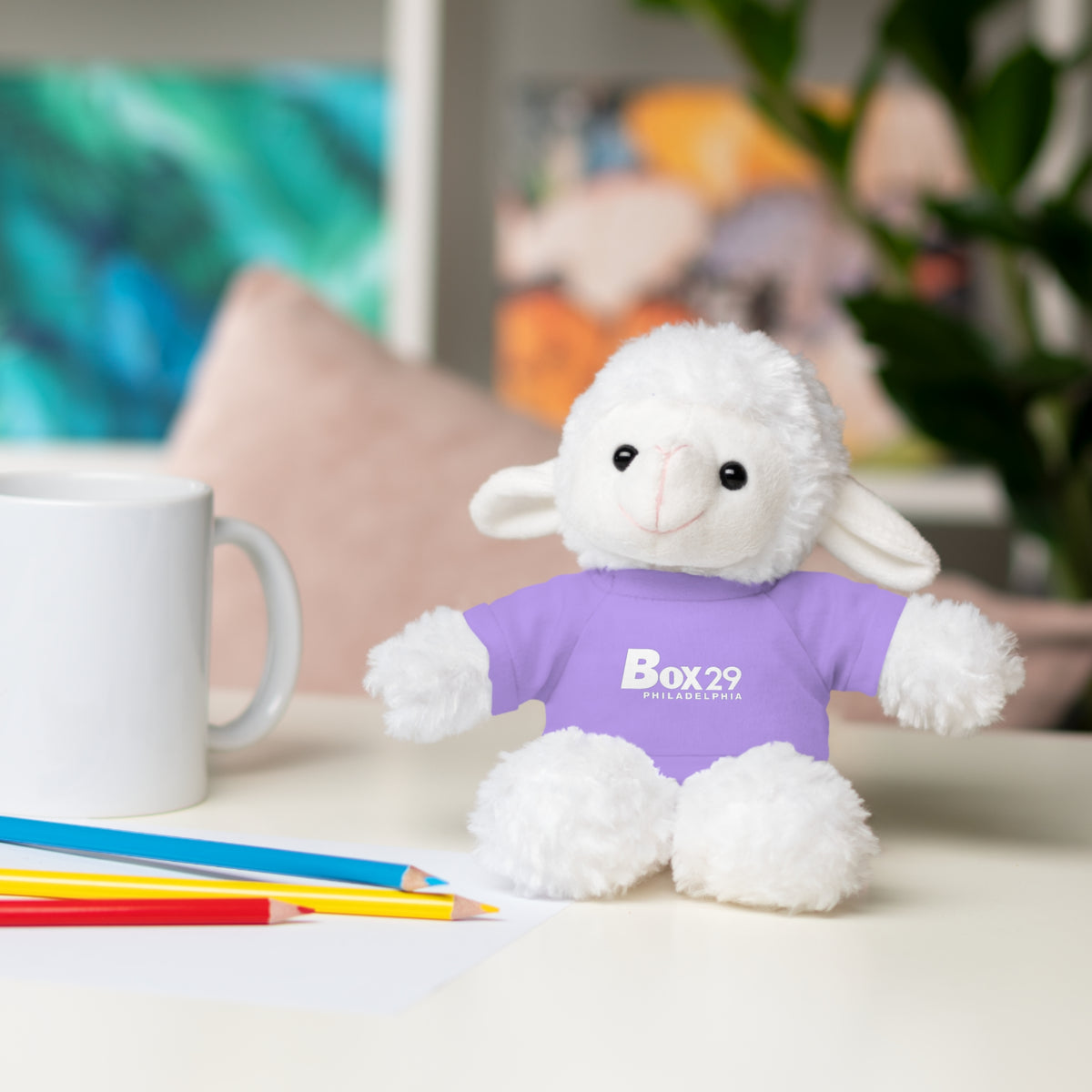 Plush Bear with Box 29 Tee