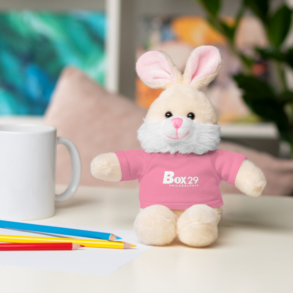Plush Bear with Box 29 Tee