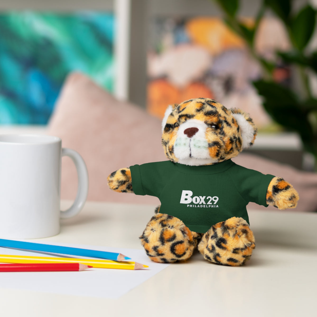 Plush Bear with Box 29 Tee
