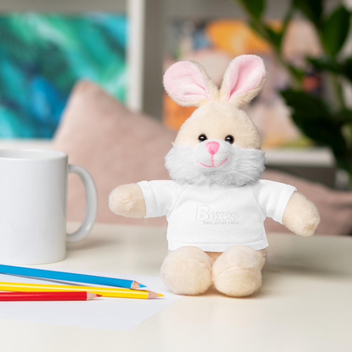 Plush Bear with Box 29 Tee