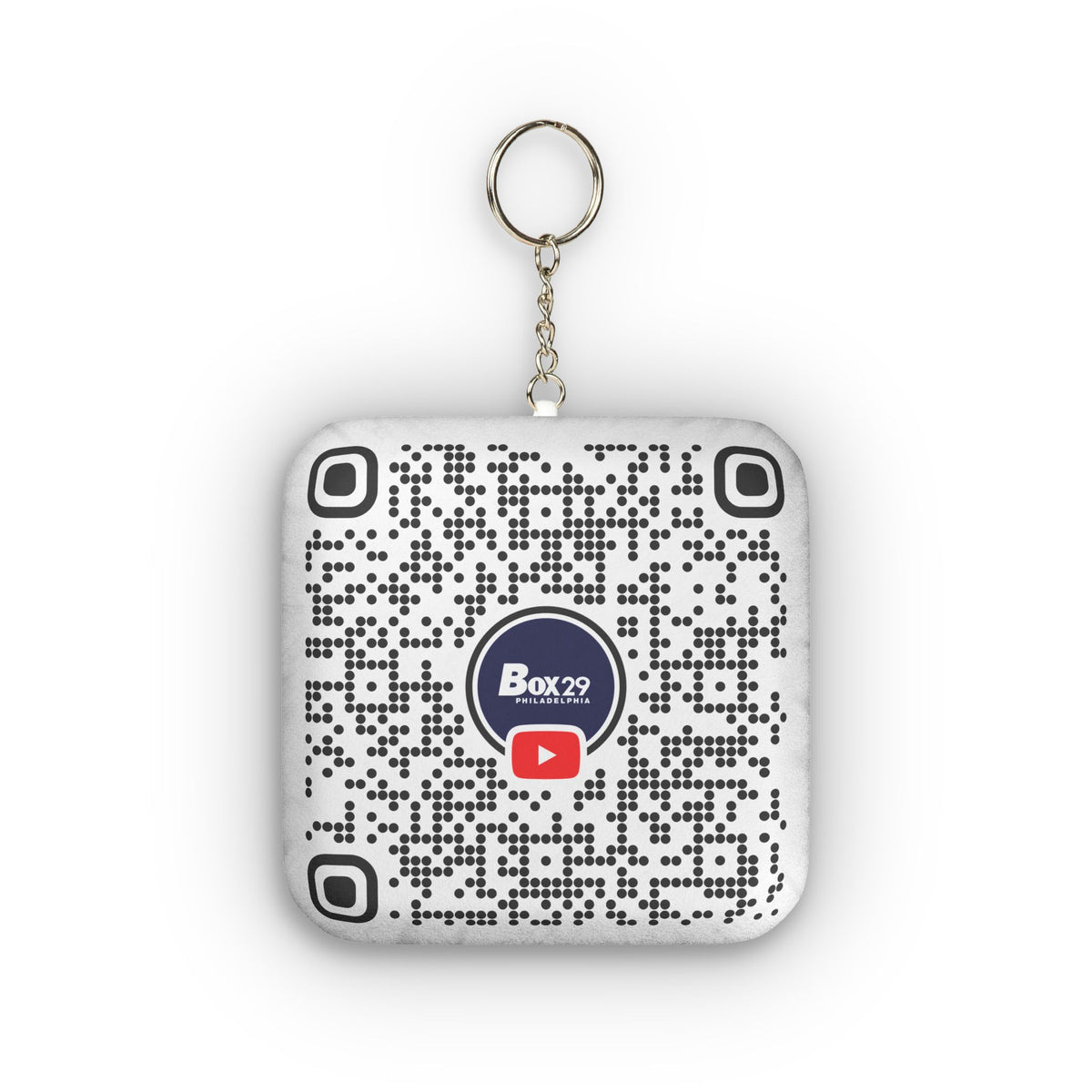 Box 29 Qr Code Mini Plush Keychain