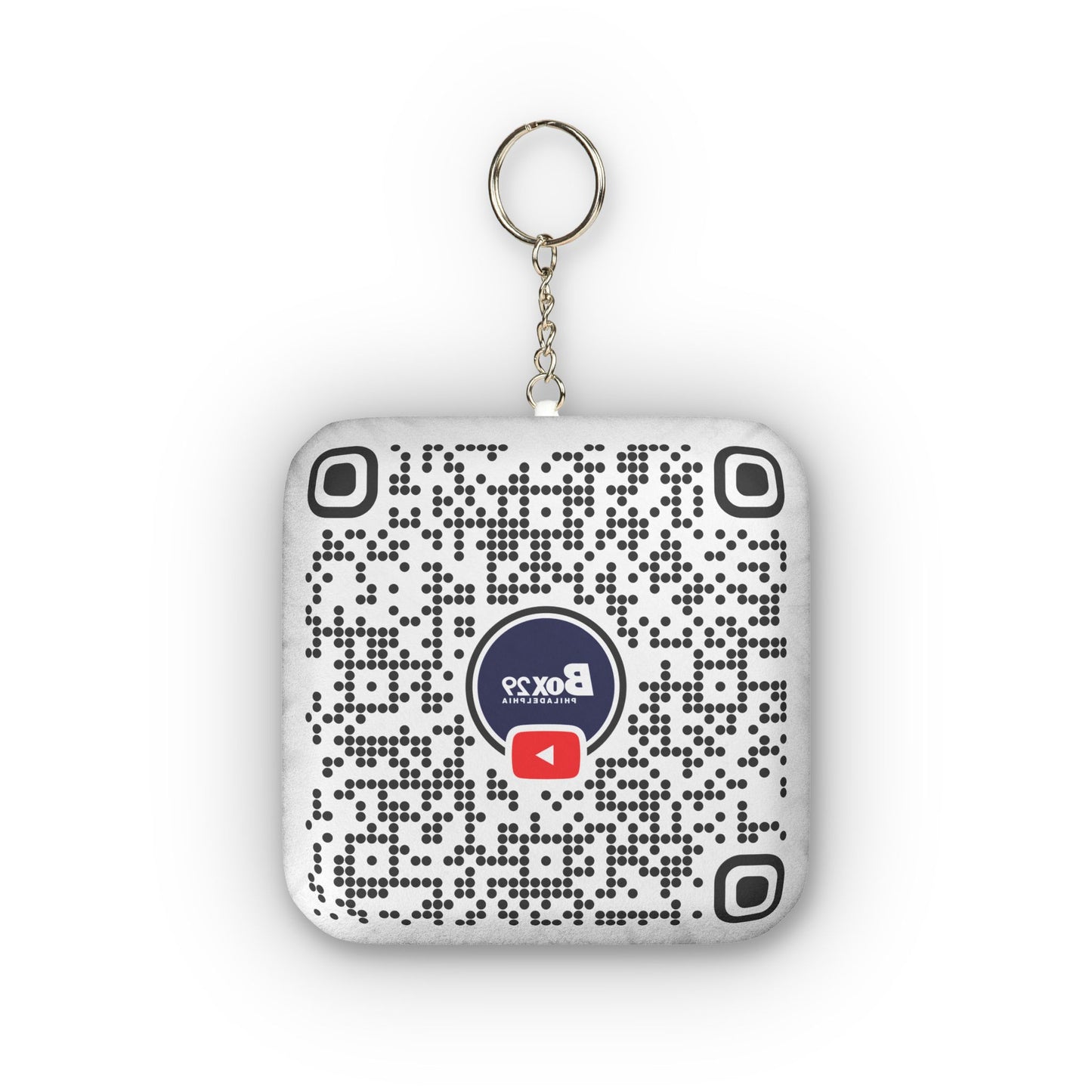 Box 29 Qr Code Mini Plush Keychain
