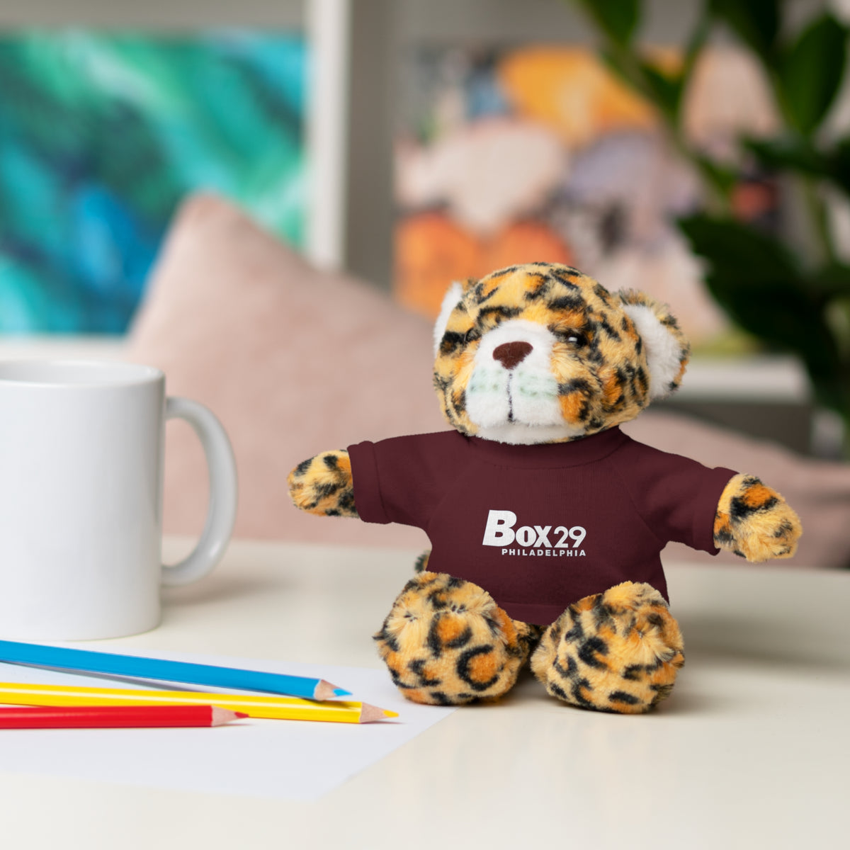 Plush Bear with Box 29 Tee
