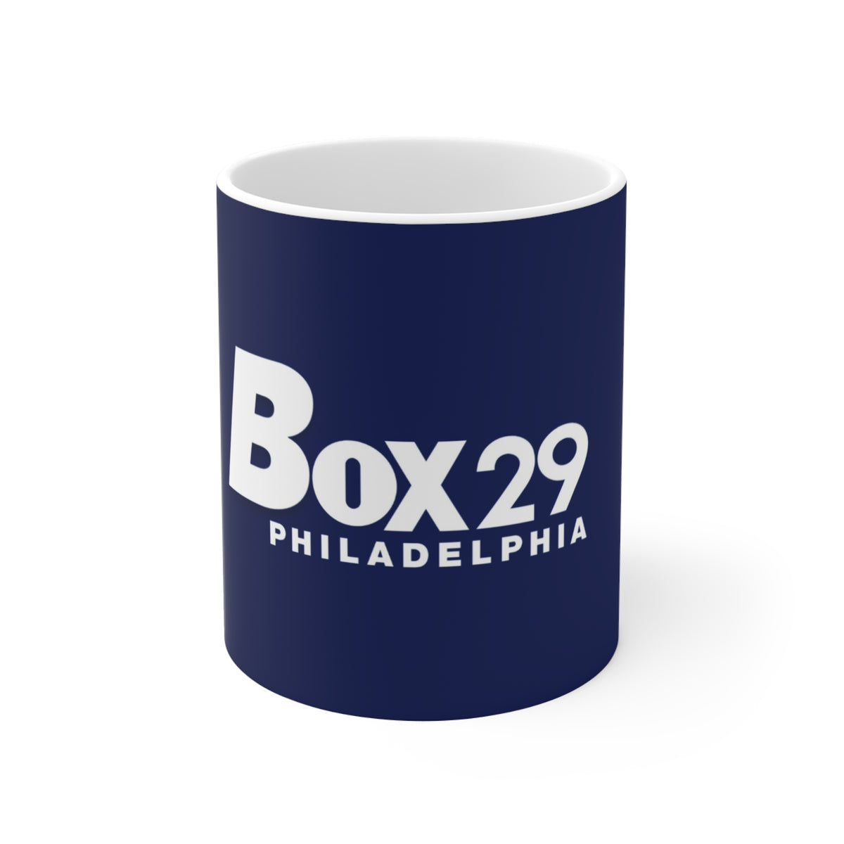 Box29 Philadelphia Mug — Navy
