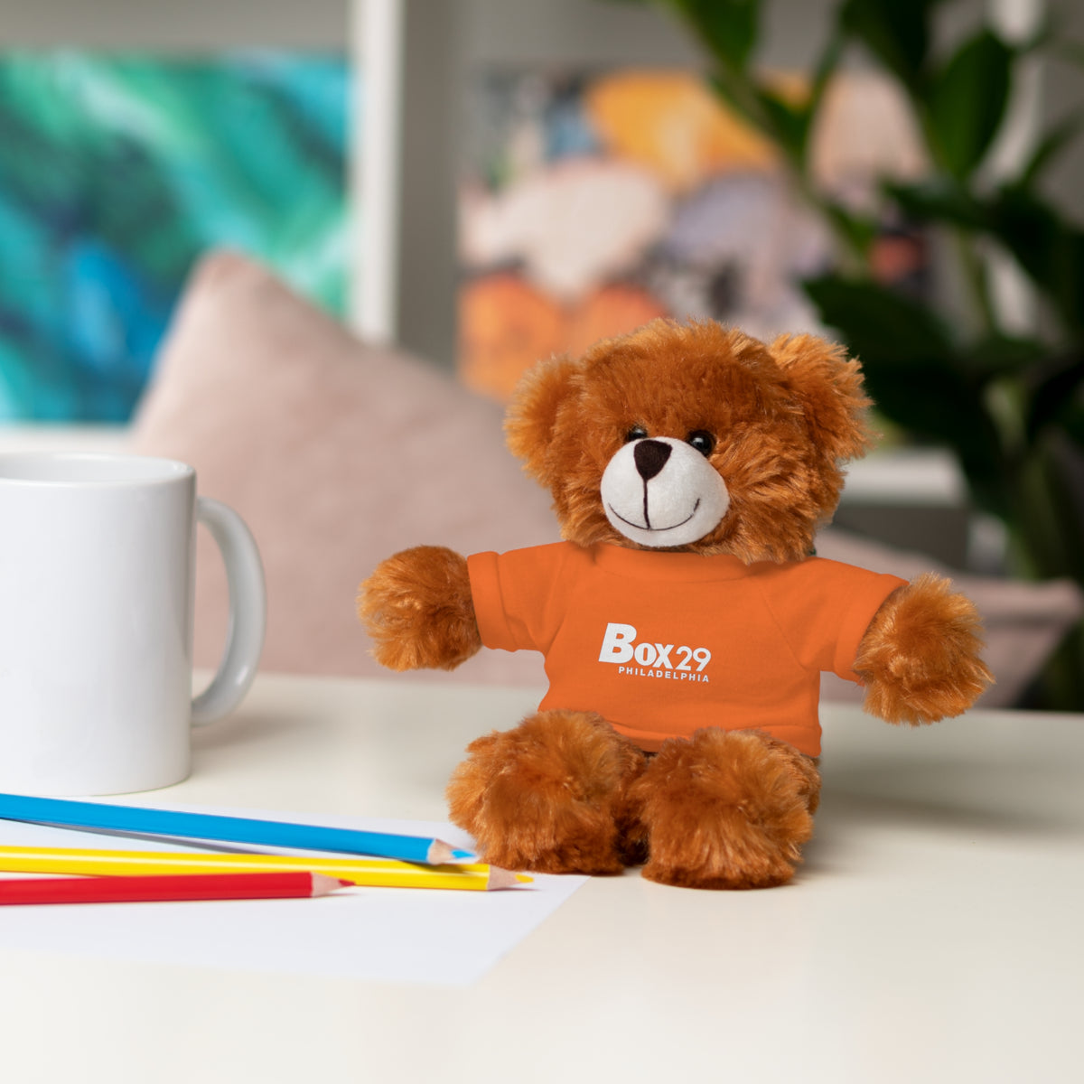 Plush Bear with Box 29 Tee