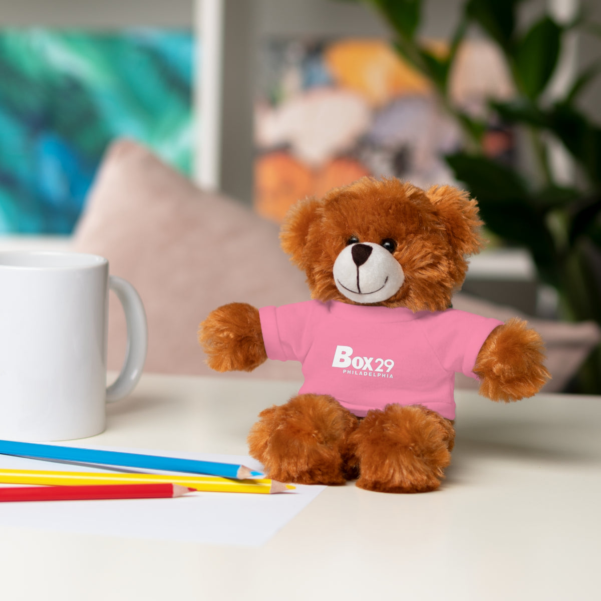 Plush Bear with Box 29 Tee