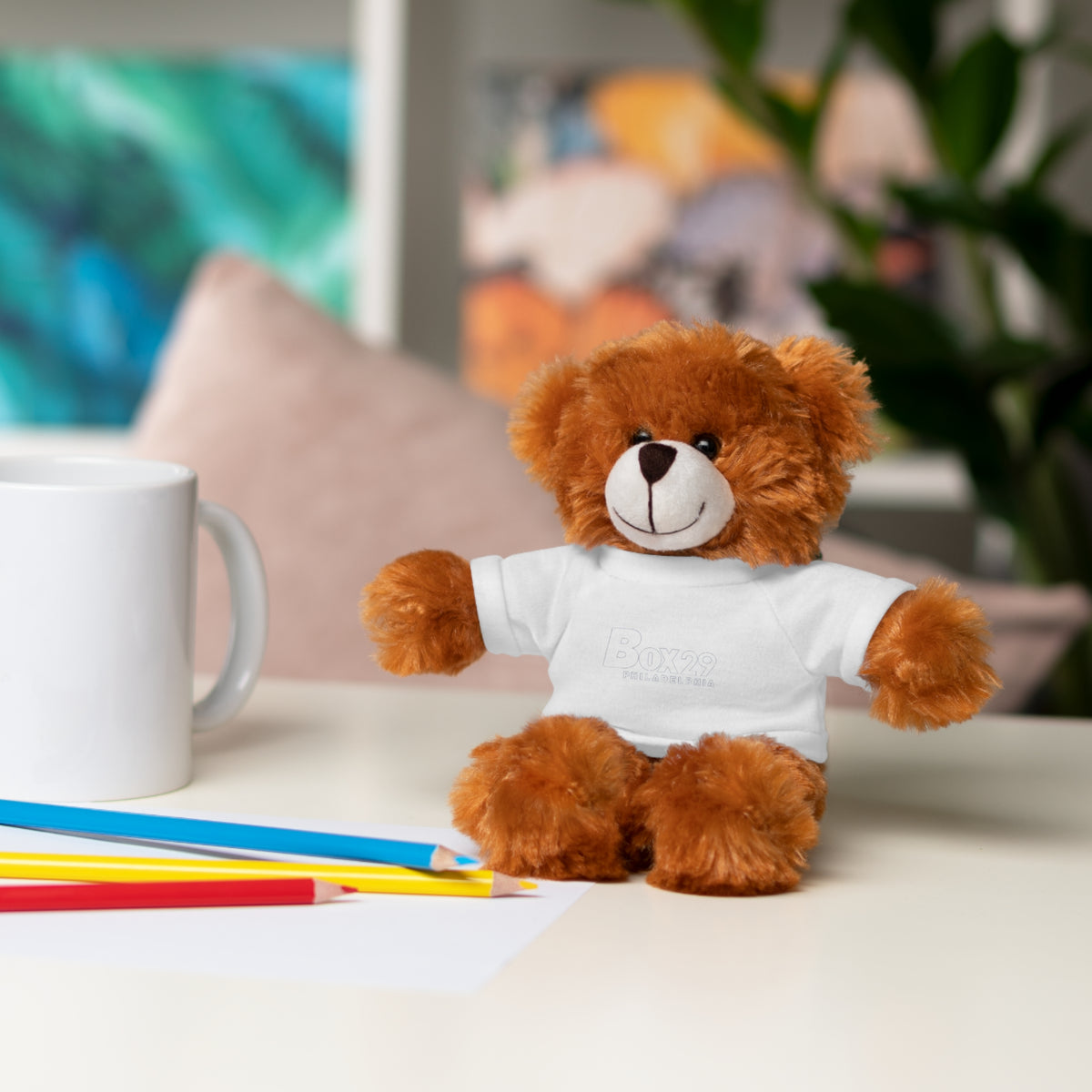 Plush Bear with Box 29 Tee