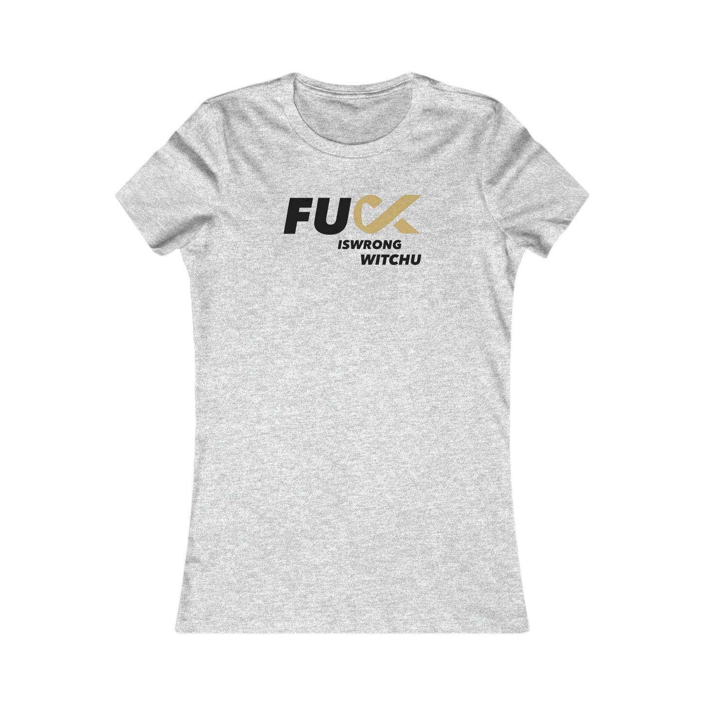 Fiwwc Womens T-Shirt Black logo