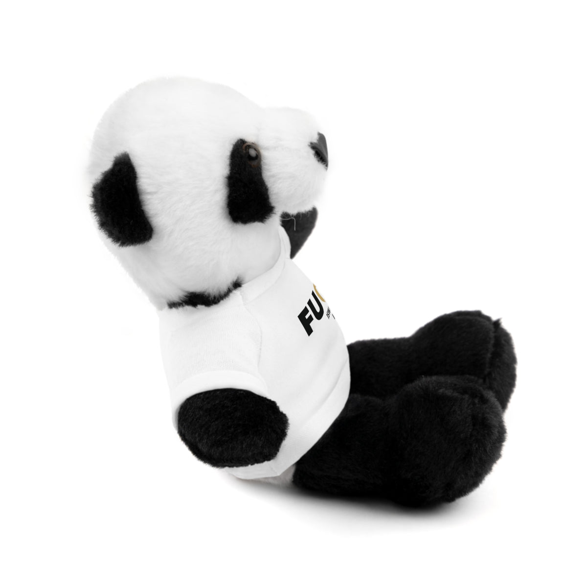 Plush Bear with #Fukiswrongwitchu Cancer Tee