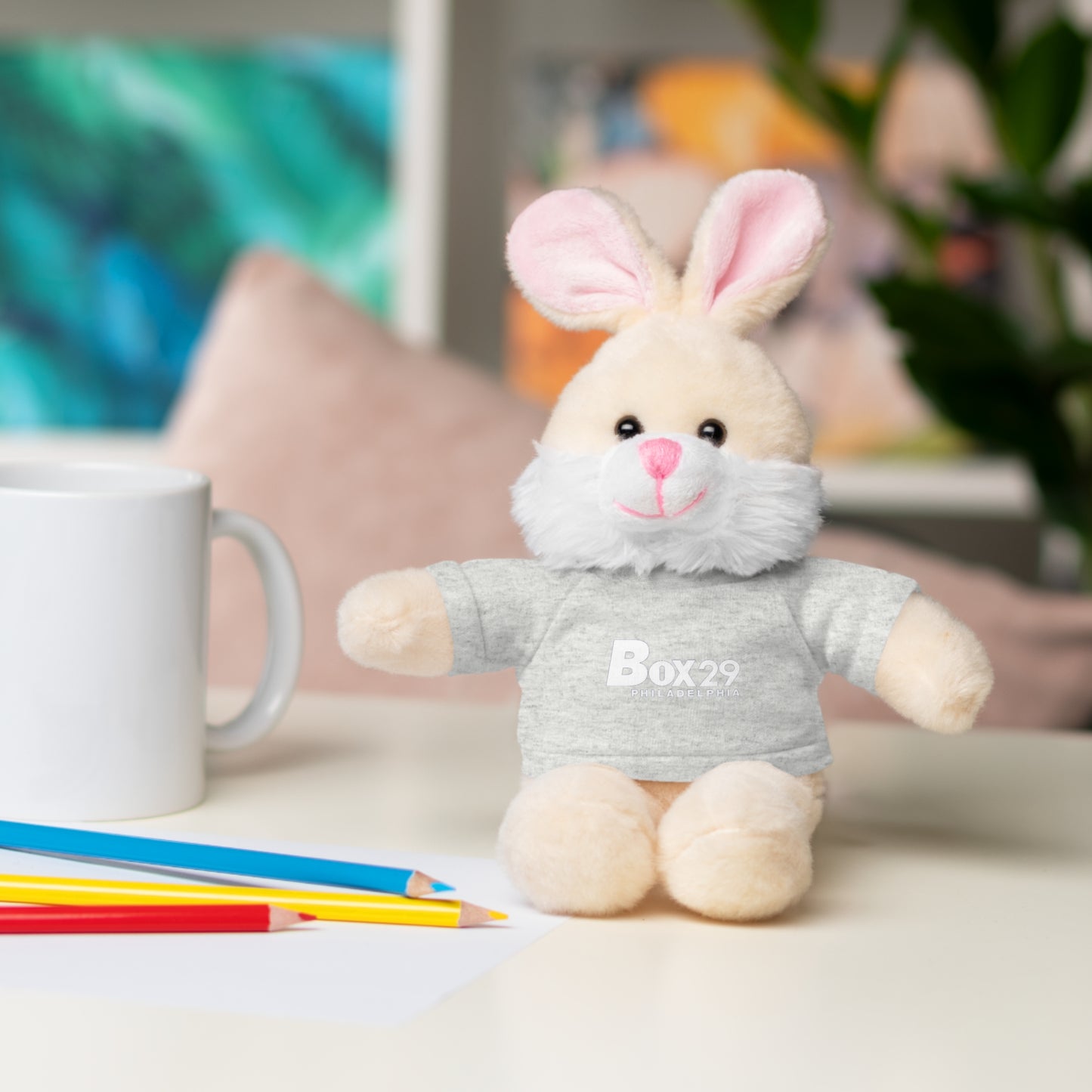 Plush Bear with Box 29 Tee