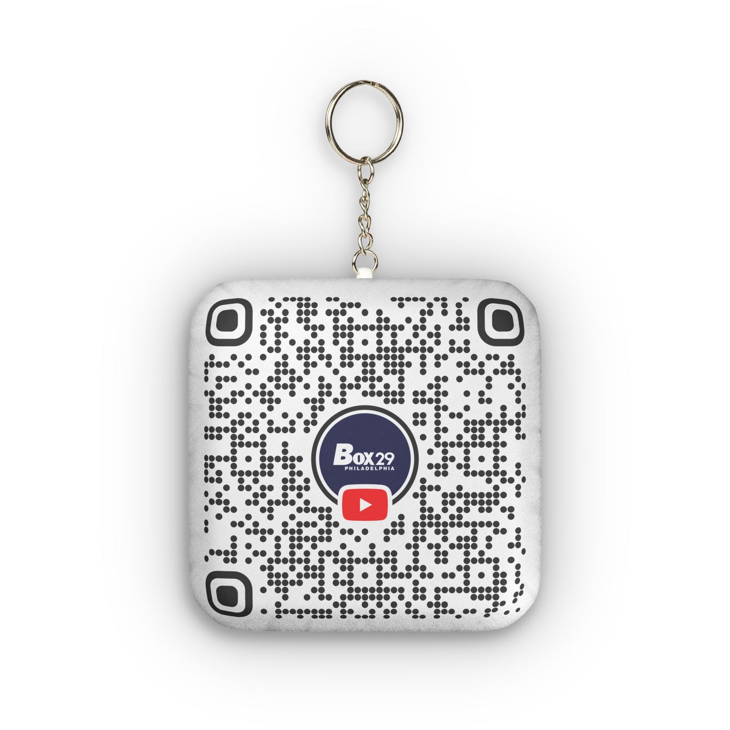 Box 29 Qr Code Mini Plush Keychain