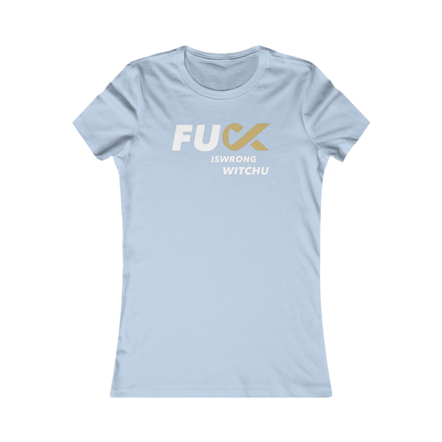 Fiwwc Womens T-Shirt White logo