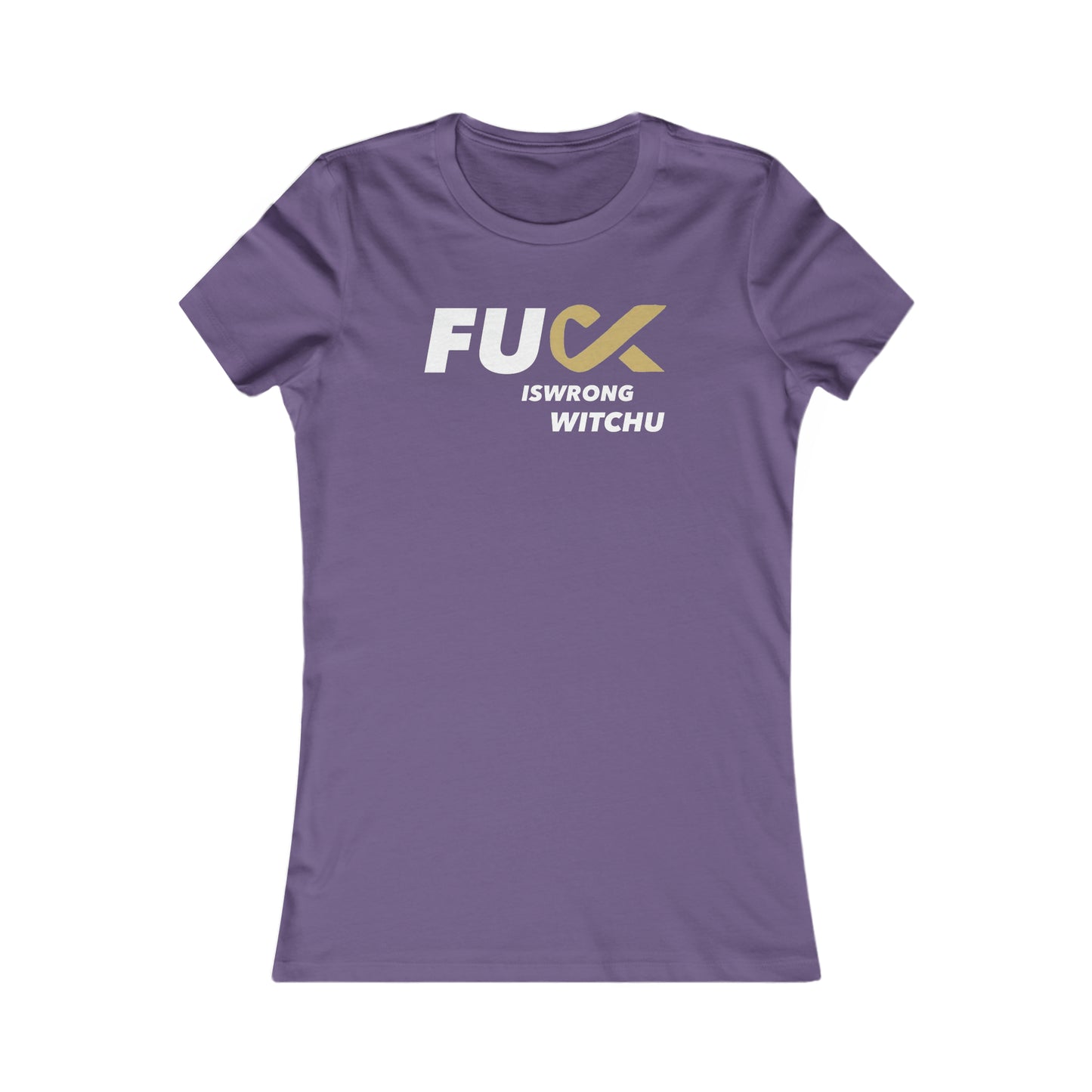 Fiwwc Womens T-Shirt White logo