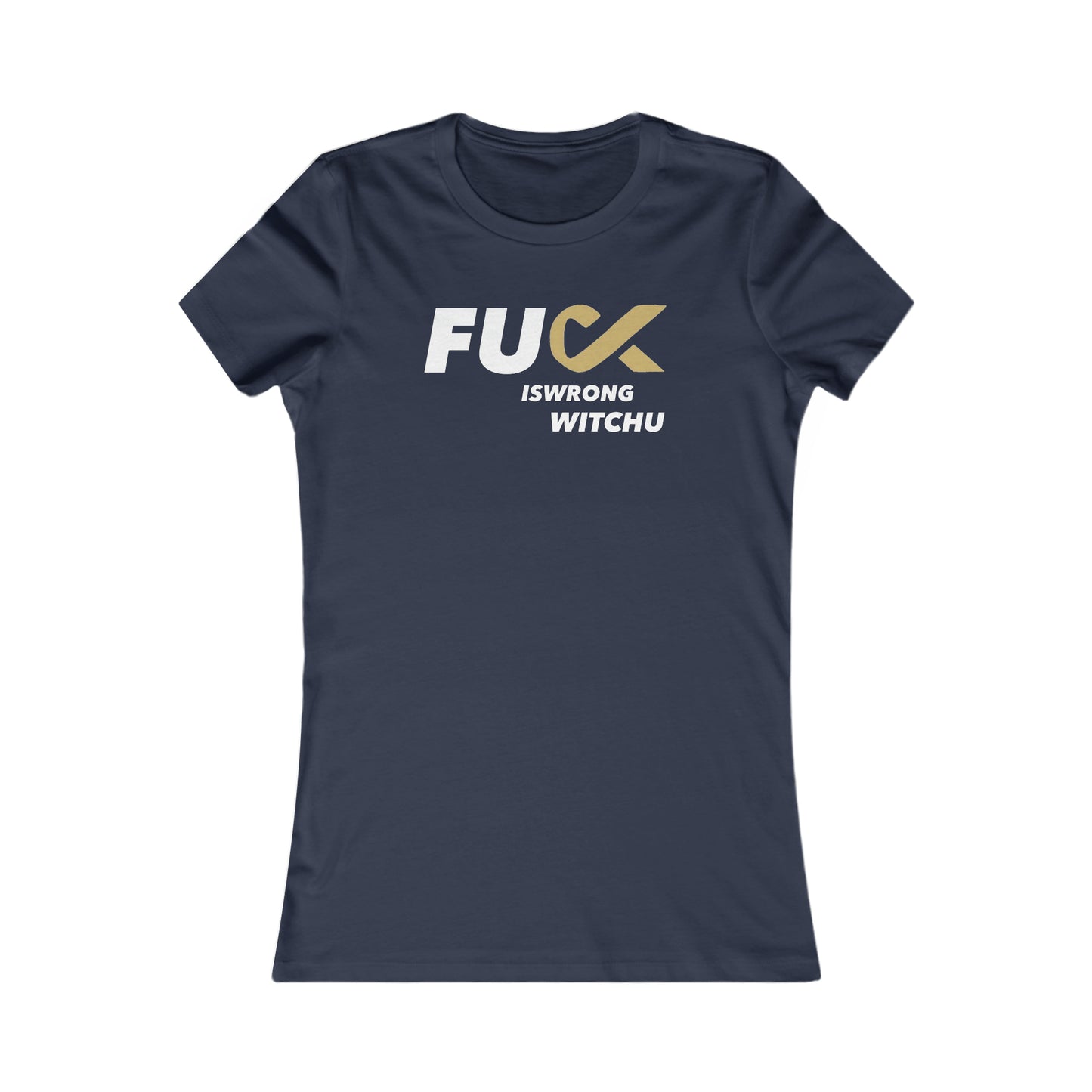 Fiwwc Womens T-Shirt White logo