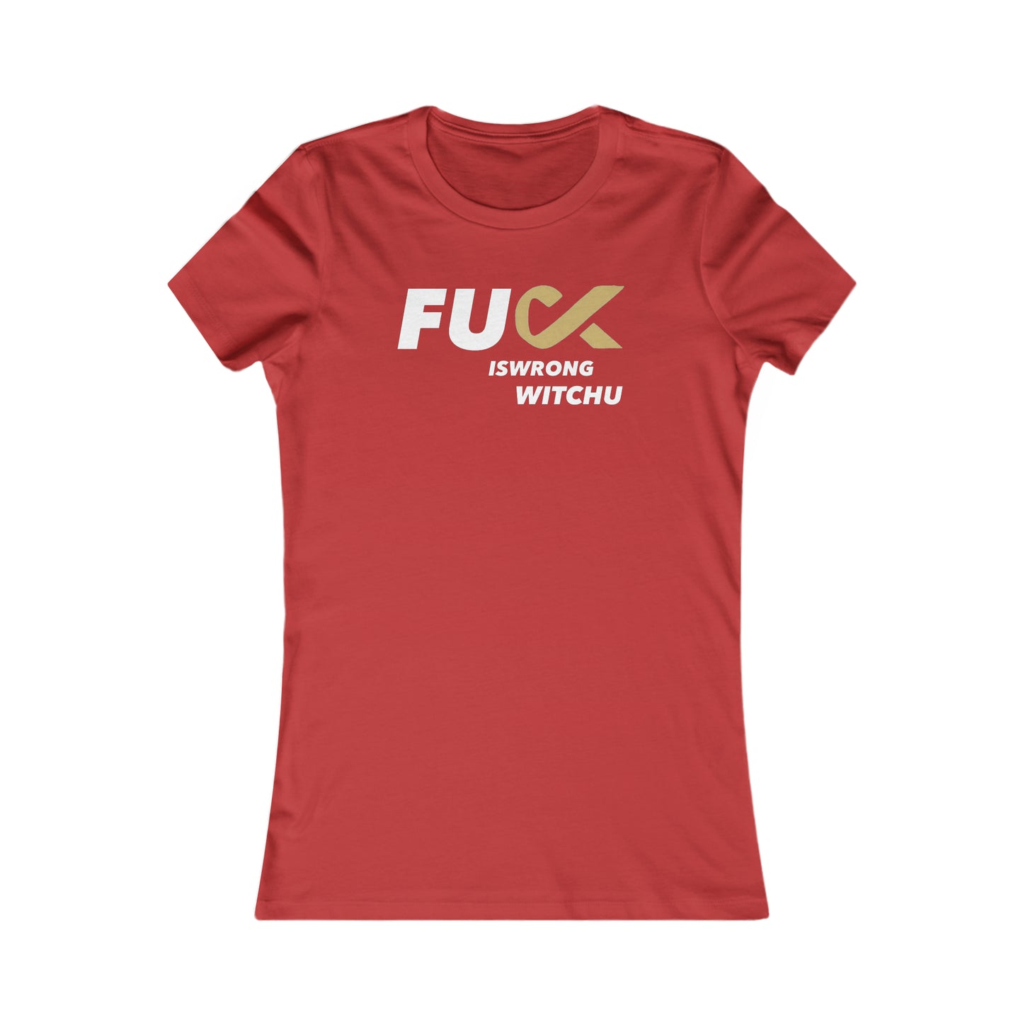 Fiwwc Womens T-Shirt White logo