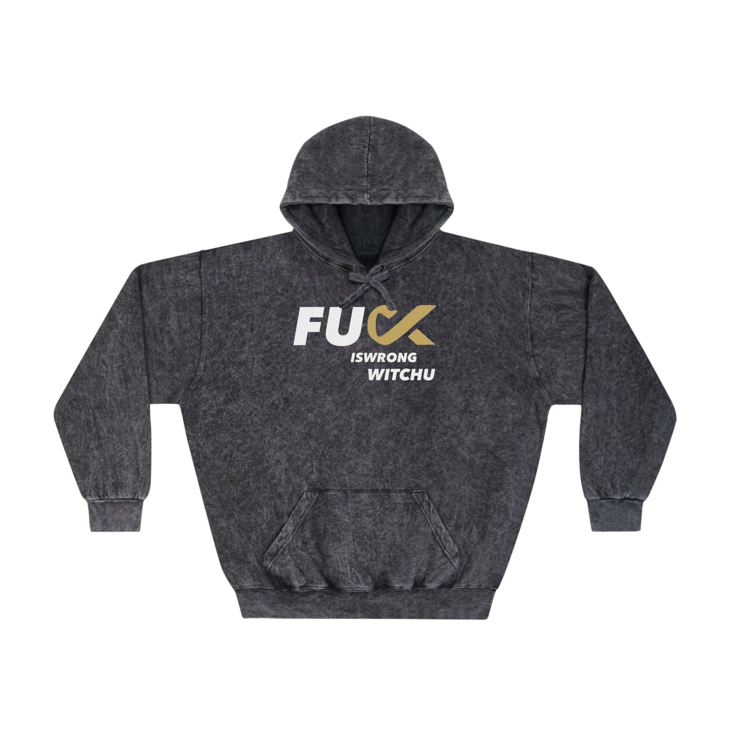 Fiwwc Unisex Mineral Wash Hoodie