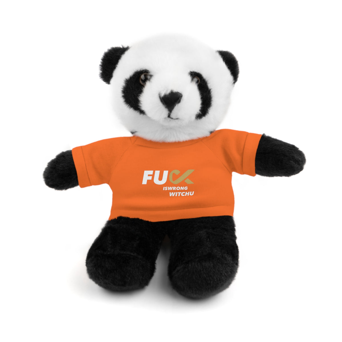 Plush Bear with #Fukiswrongwitchu Cancer Tee