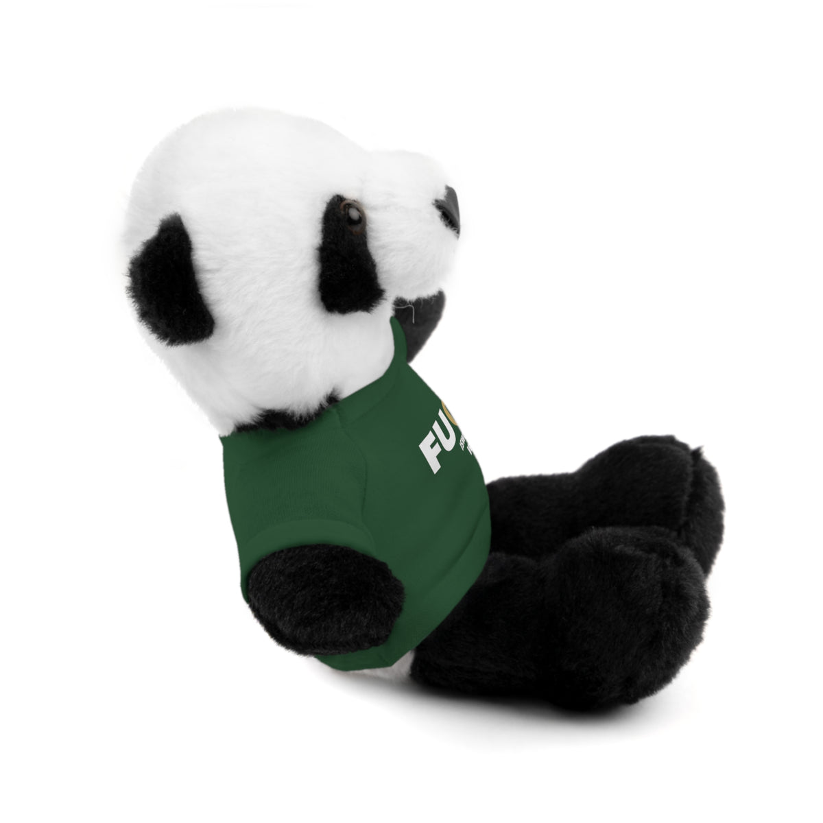 Plush Bear with #Fukiswrongwitchu Cancer Tee