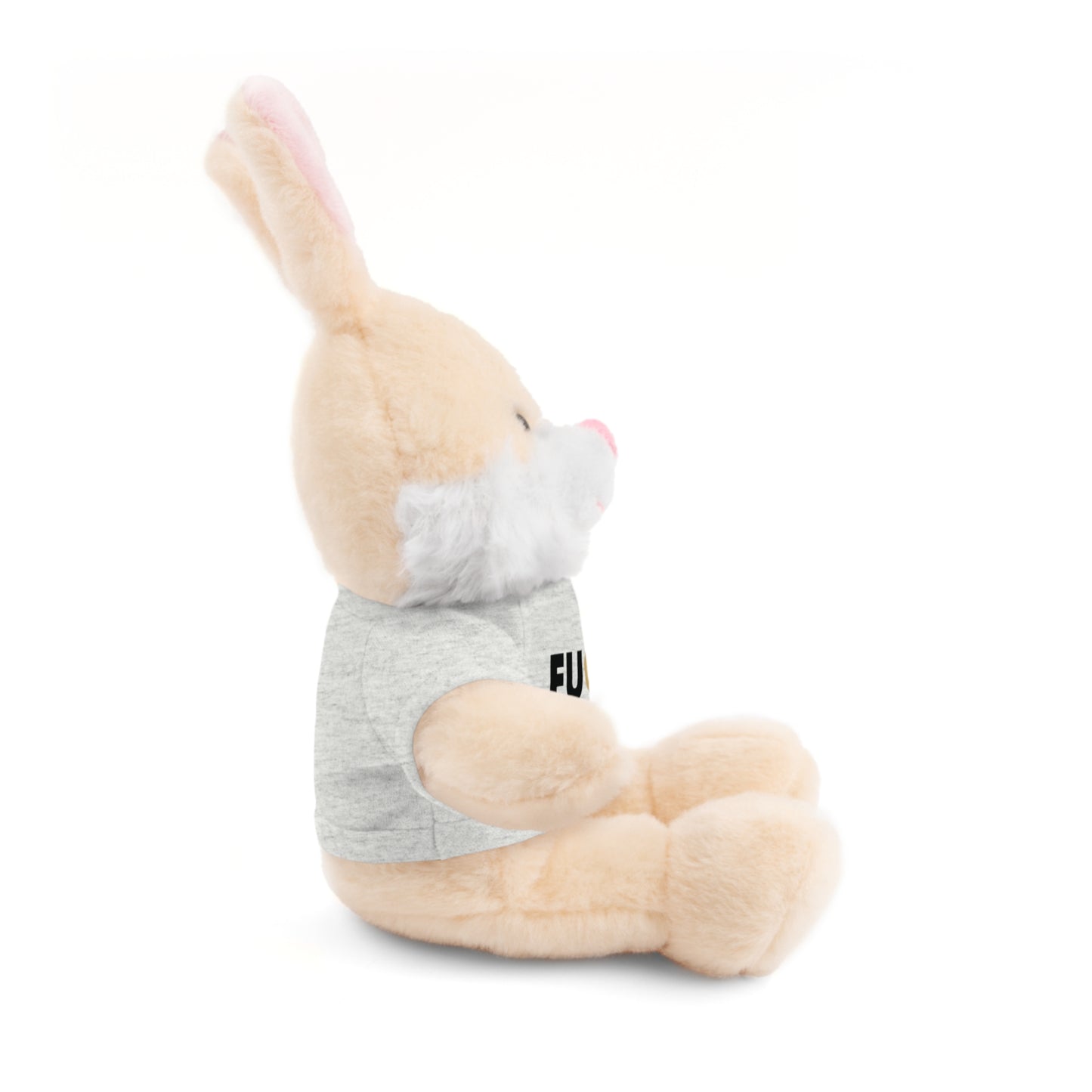 Plush Bear with #Fukiswrongwitchu Cancer Tee