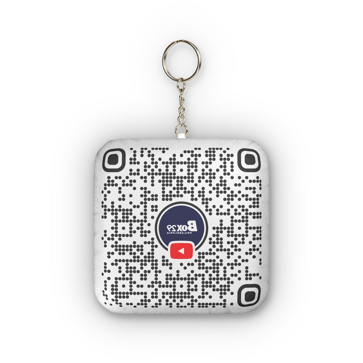 Box 29 Qr Code Mini Plush Keychain