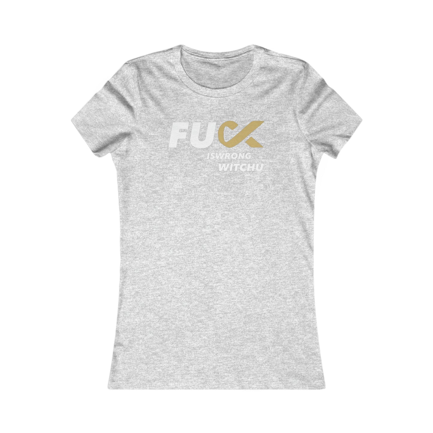 Fiwwc Womens T-Shirt White logo