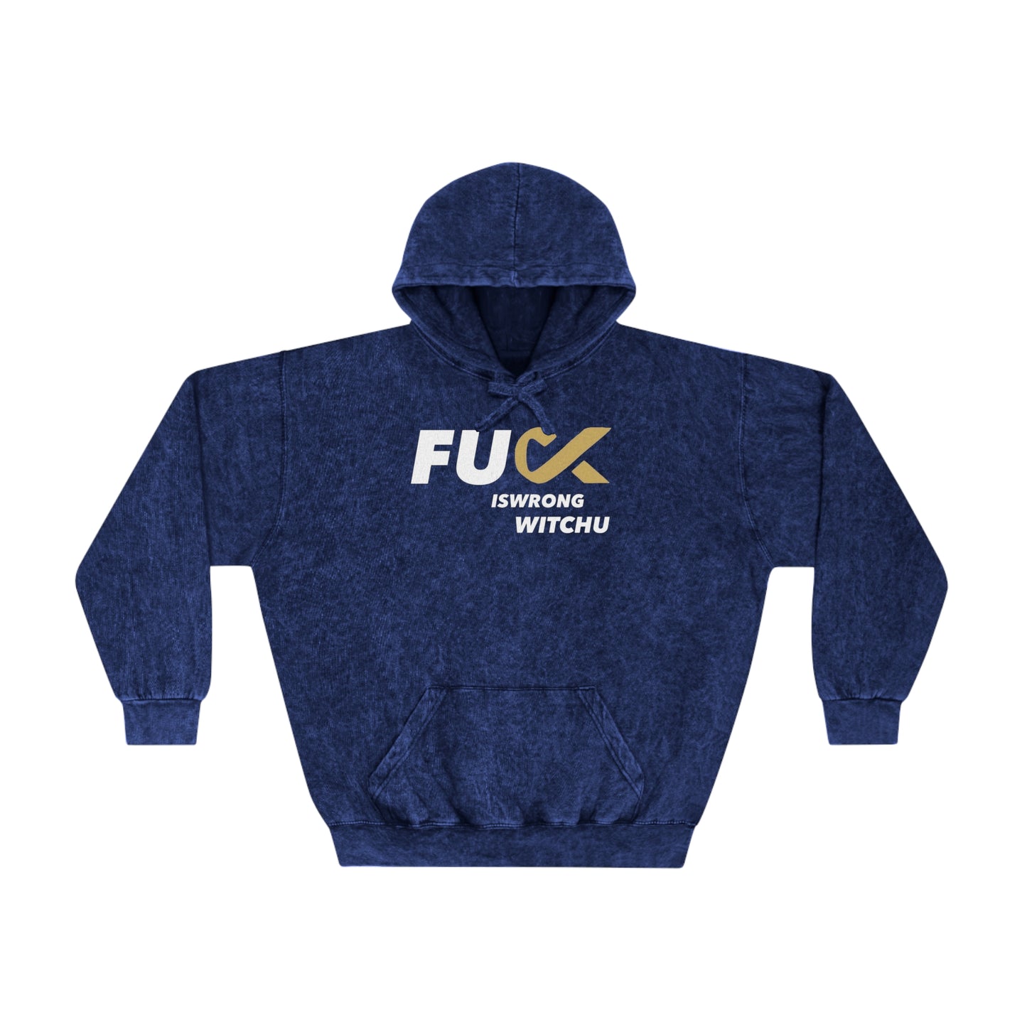 Fiwwc Unisex Mineral Wash Hoodie