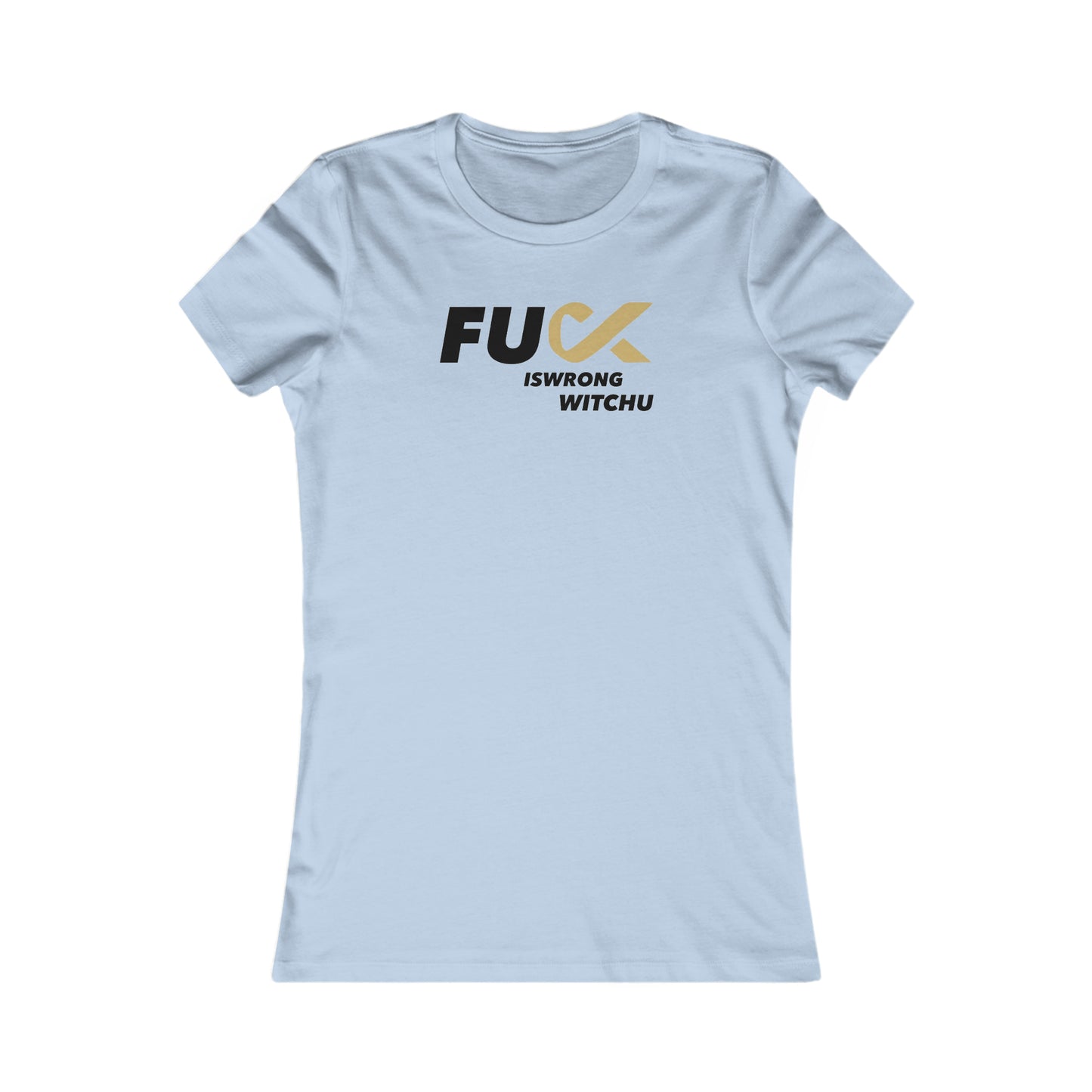 Fiwwc Womens T-Shirt Black logo