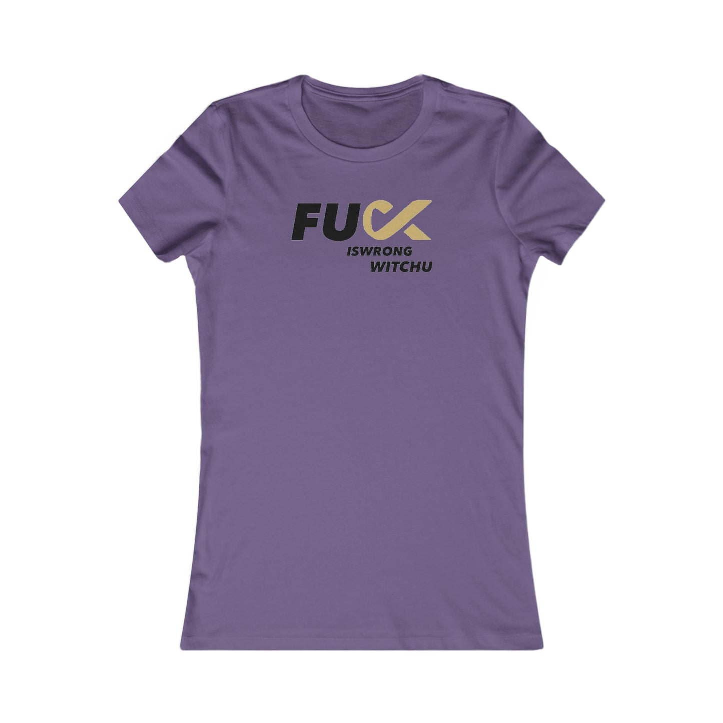 Fiwwc Womens T-Shirt Black logo