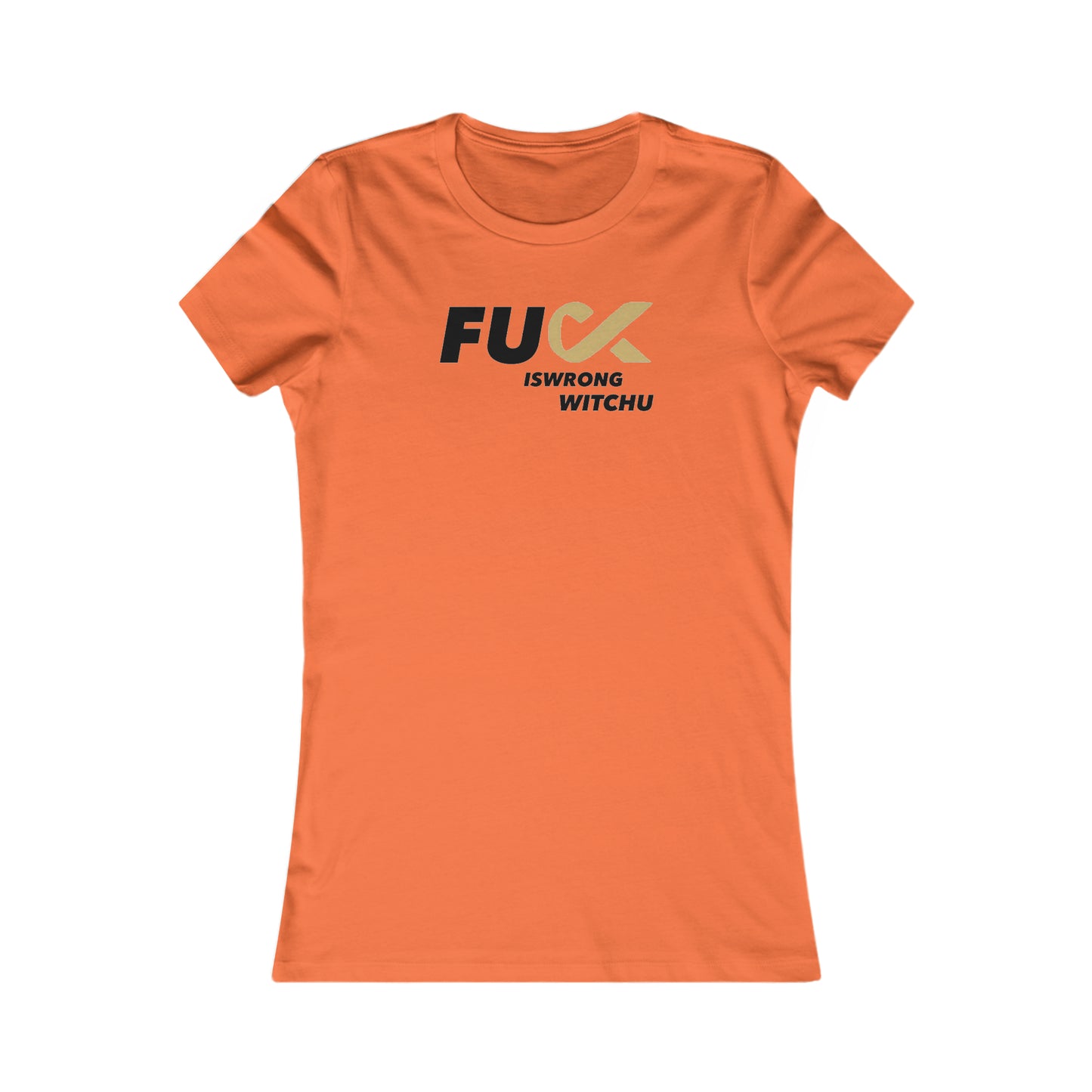 Fiwwc Womens T-Shirt Black logo