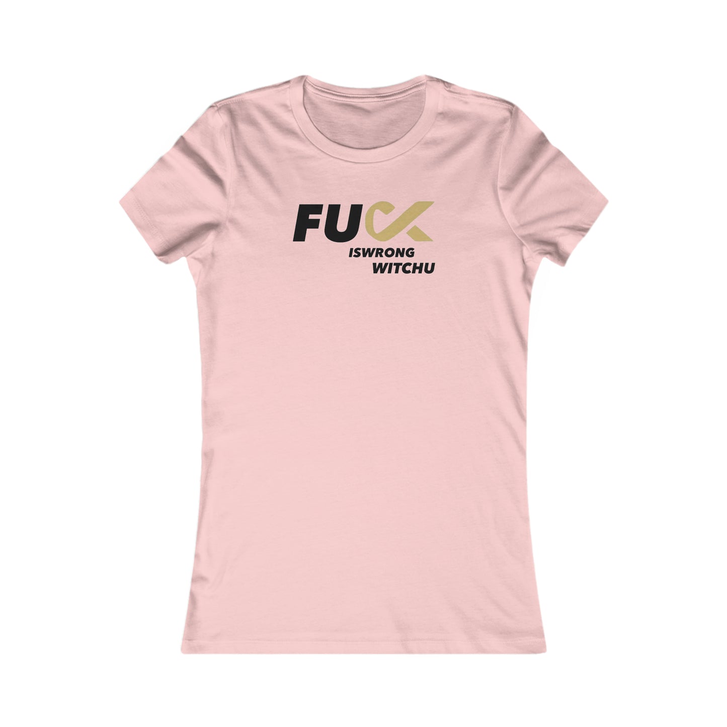 Fiwwc Womens T-Shirt Black logo